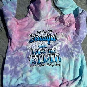 Chic Pink and Purple Cotton Blend Jacket